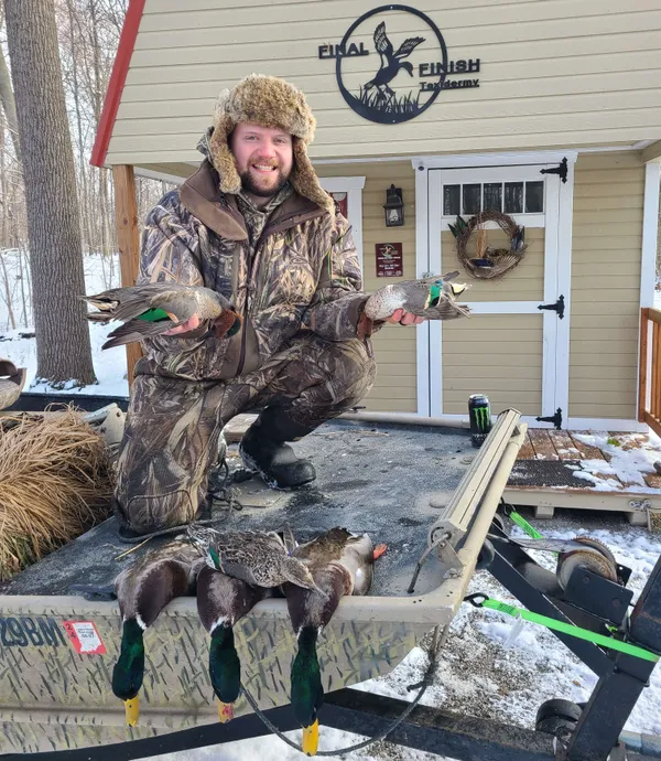 Aaron, founder of Final Finish Taxidermy